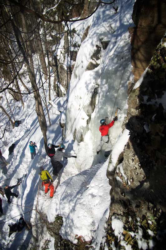 Ice Climbing with Base Camp 35