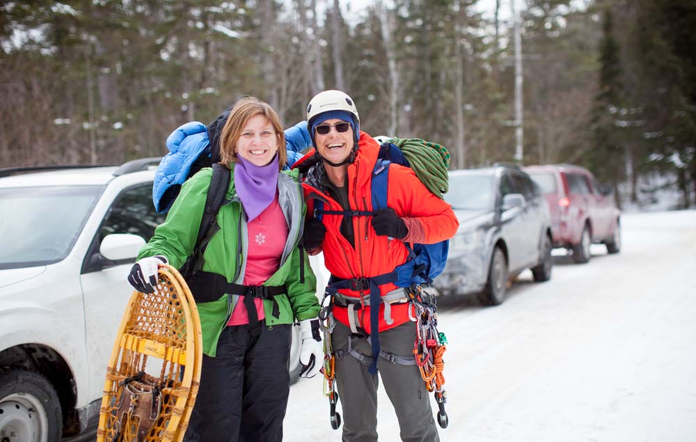 Excited to be at the Southern Ontario Ice Fest. 