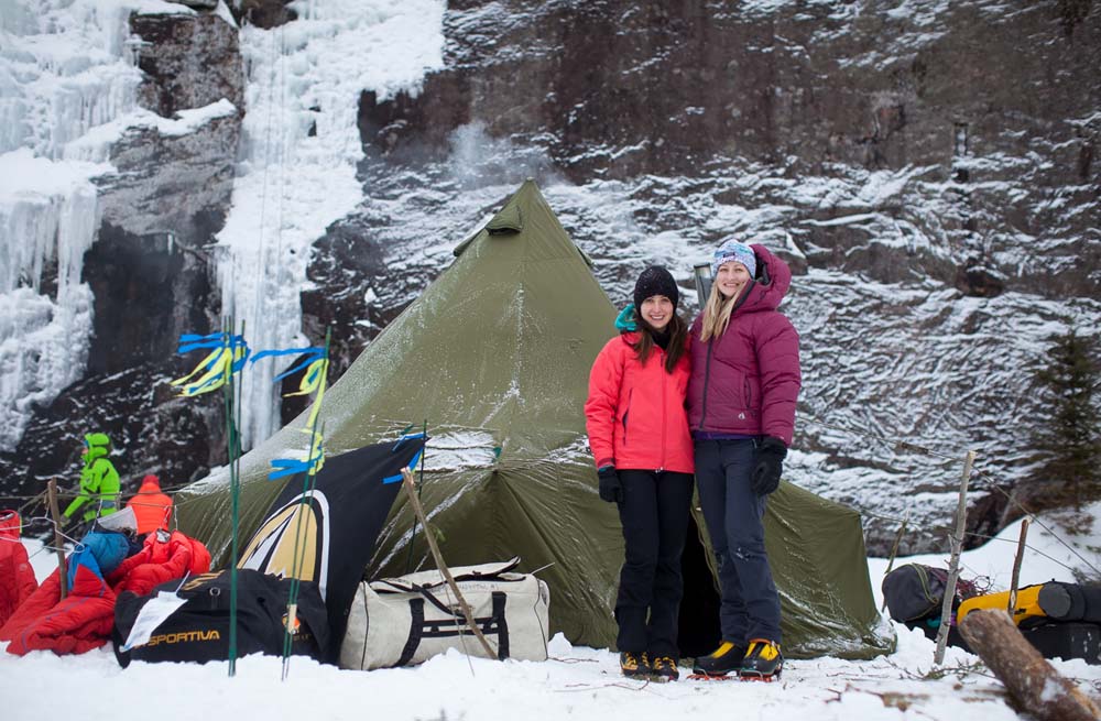 A great spot to warm up and get out of the elements.