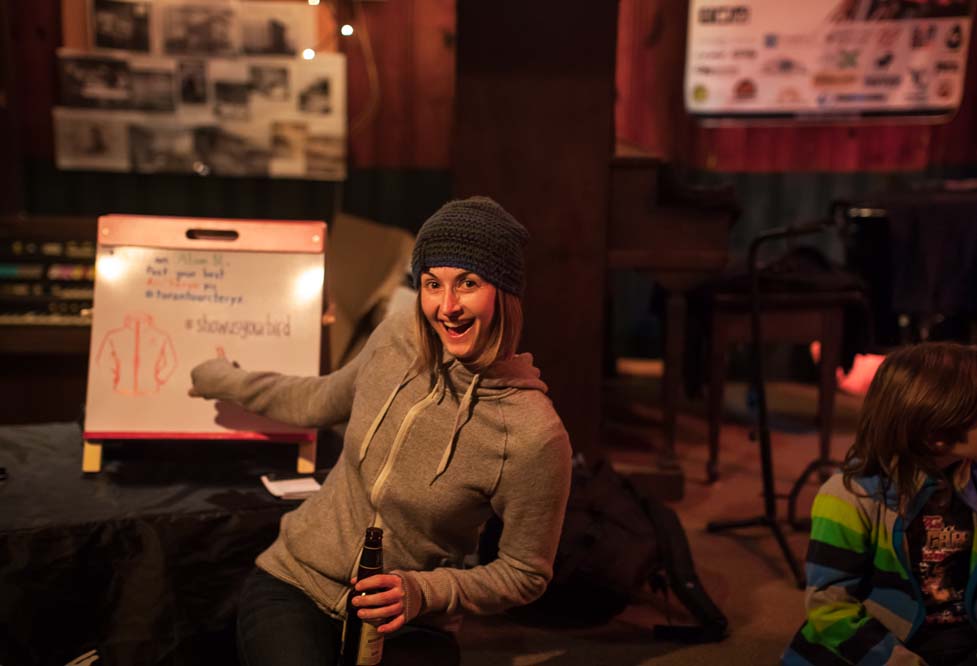 Excited about the evening